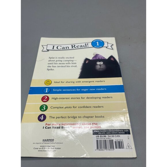 Splat the Cat Good Night, Sleep Tight Book copyright 2011 32 pg READ - Picture 2 of 5